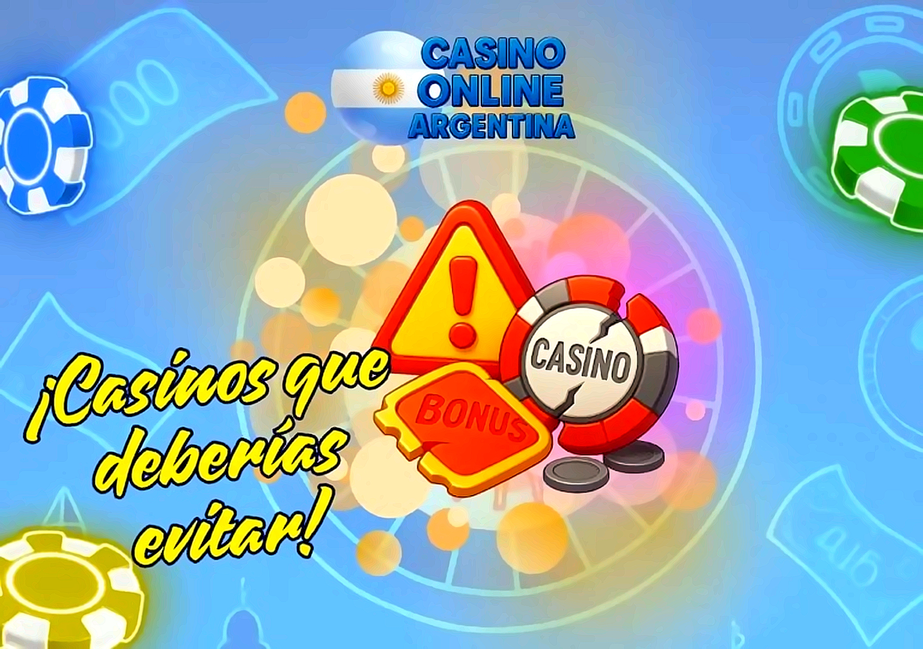 ¡Casinos que deberías evitar!